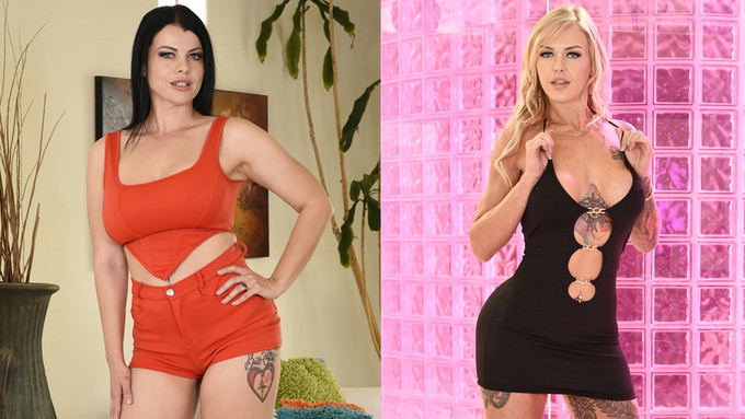 Nadia White, Deliah Grace Make Debuts for DP Diva, PervCity