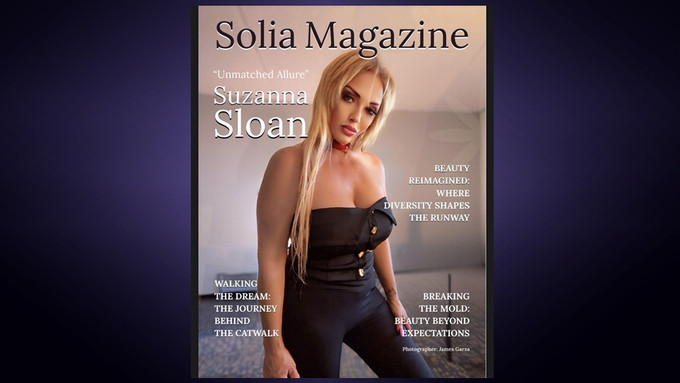 MJ Monroe Featured on Cover of Solia Magazine