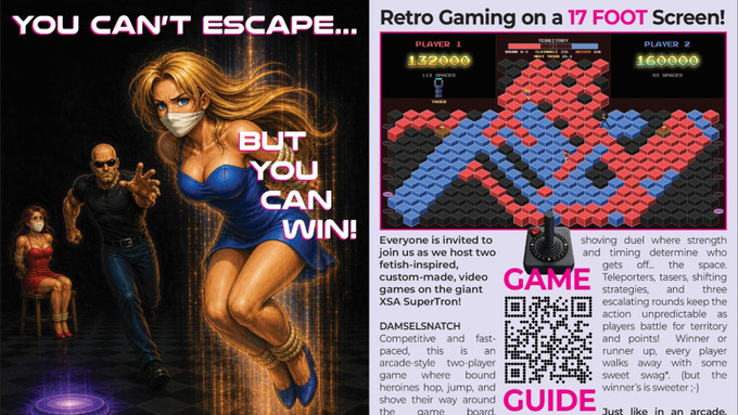 XSiteAbility to Turn Its Main Stage at FetishCon Into Giant Retro Arcade