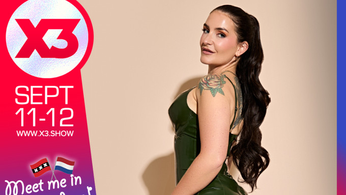Adreena Winters to Attend X3 Expo in Amsterdam