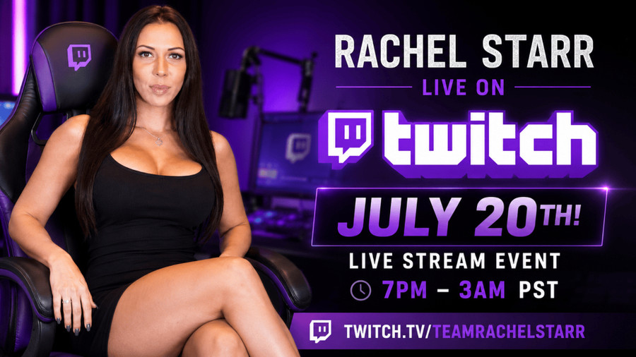 Rachel Starr's Sizzling 8-Hour Twitch Takeover Rachel Starr's Sizzling 8-Hour Twitch Takeover