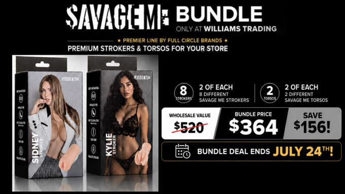 Full Circle Brands, Williams Trading Co. Offering 'Savage Me' Bundle Promotion