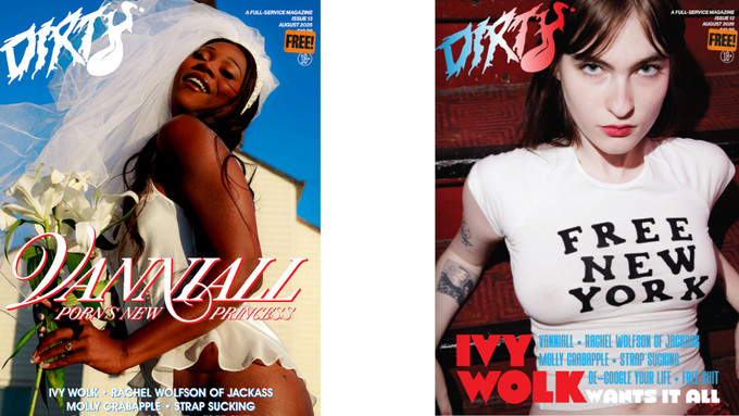 Dirty Magazine Drops 13th Issue featuring Vanniall and Ivy Wolk