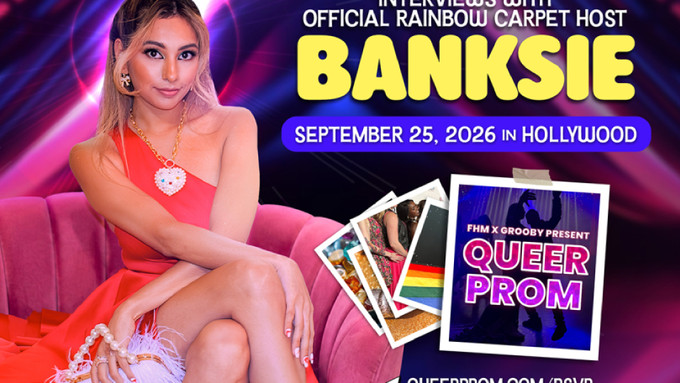 Banksie Returns to Host Rainbow Carpet, Sponsor FHM x Grooby's 'Queer Prom'