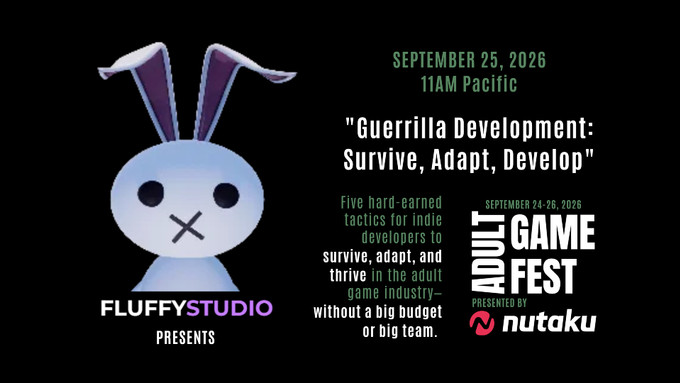 Fluffy Studio Founder to Host Panel at Adult Game Fest