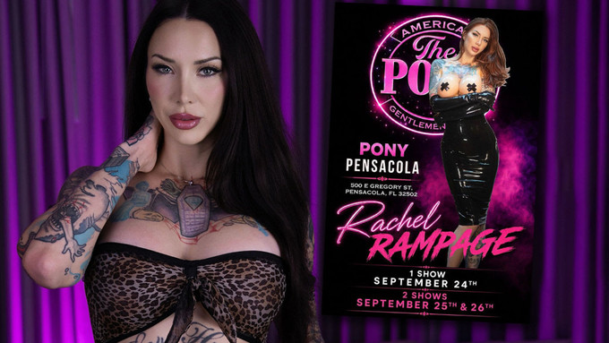 Rachel Rampage to Headline The Pony in Pensacola This Weekend