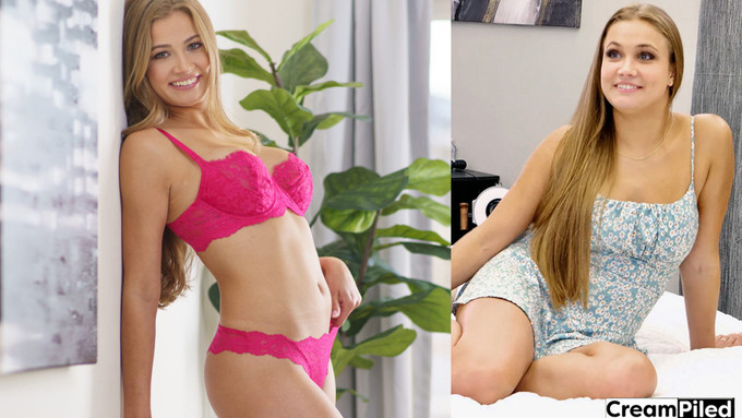 Dallas Rea Makes Her Creampiled Debut in New Gangbang Scene