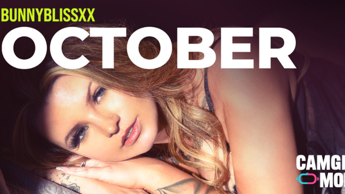BunnyBlissxx Named Jerkmate's 'Camgirl of the Month' for October