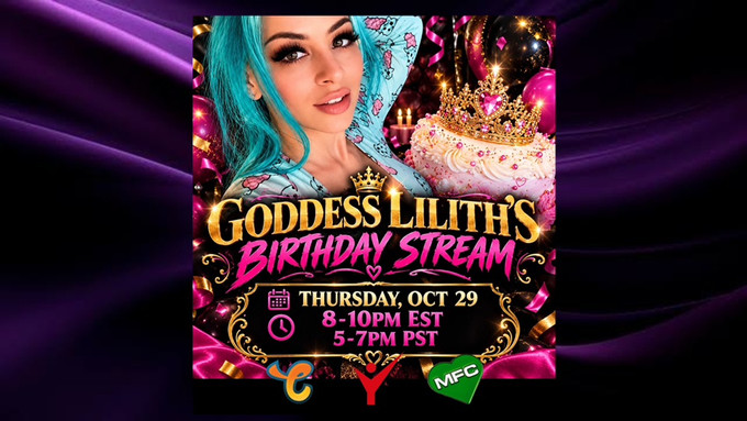 Goddess Lilith to Host Birthday Livestream Tonight