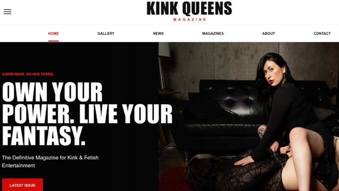Kink Queens Magazine Launches Site