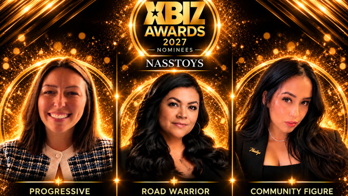 Nasstoys Earns 3 Nods From XBIZ Exec Awards
