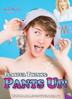 Playful Twinks Pants Up